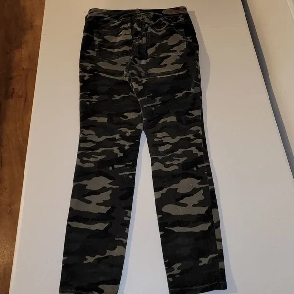 Pilcro And The Letterpress Womens Camo High Rise Skinny Corduroy Pants 29‎ - Image 2