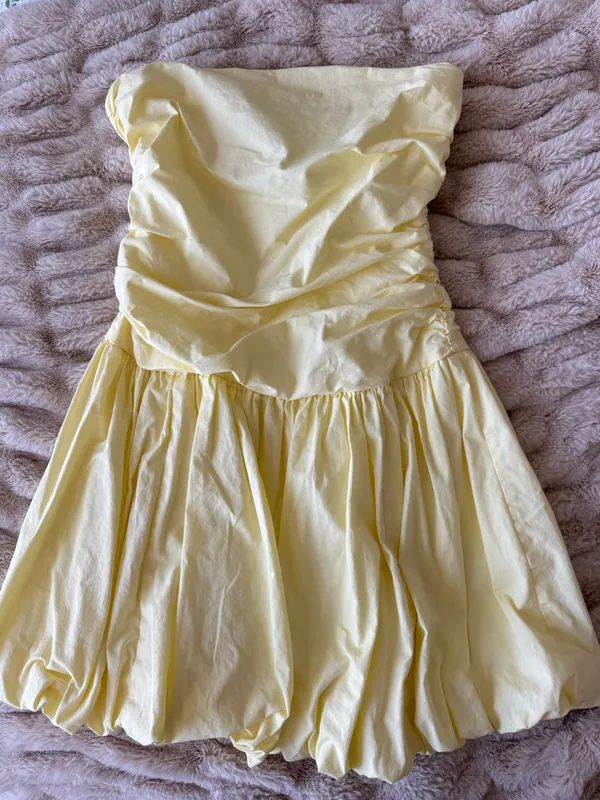 Butter Yellow Dress - Image 3