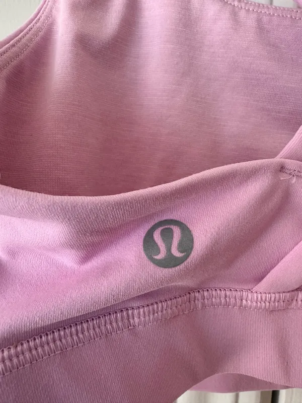 Lululemon X Soul Cycle Free To Be Visit Bra Longline, Size 8 - Image 5