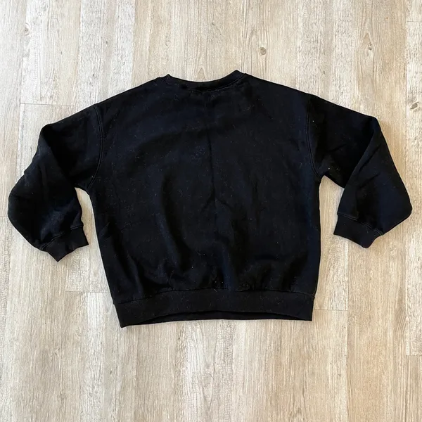 Womens Anrabess Black Sweatshirt - Image 4