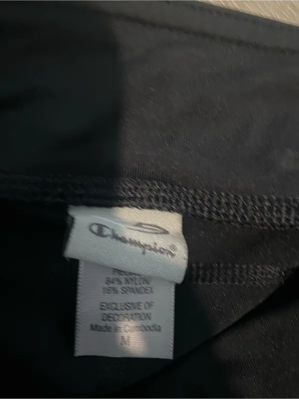 Champion Black High-Waist Performance Leggings - Image 2