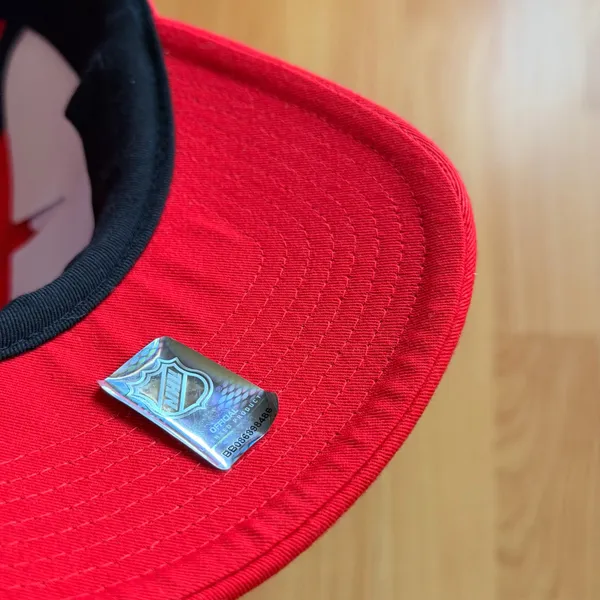Adidas Red Detroit Wings Logo Adjustable Baseball Hat - Image 8