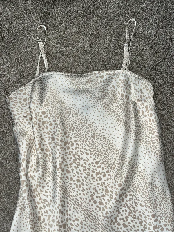 Leopard Print Dress Silk - Image 2