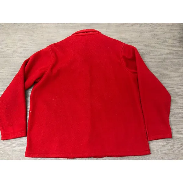 Take Two Red Fleece Bird Jacket, XL - Image 7