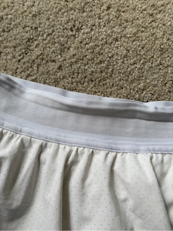 Lululemon women’s active court rival high rise white wear tennis skirt size 10 - Image 8