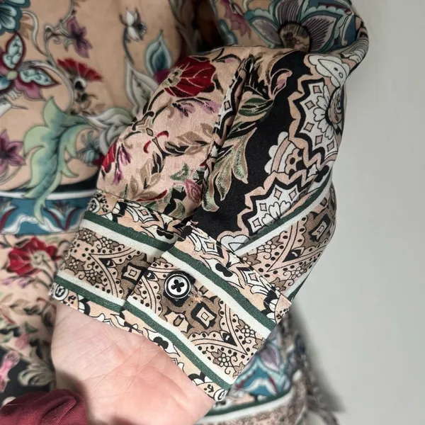 Chico’s Floral Scroll-Print Shirt - Image 5