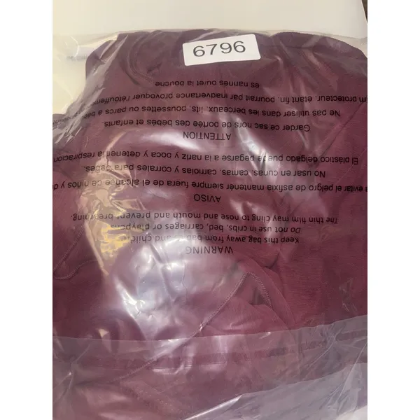autres filles dress ruffle burgundy EUC medium lined Faux Wrap Midi - Image 13