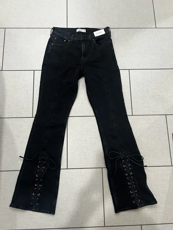High rise bootcut lace Jean - Image 8