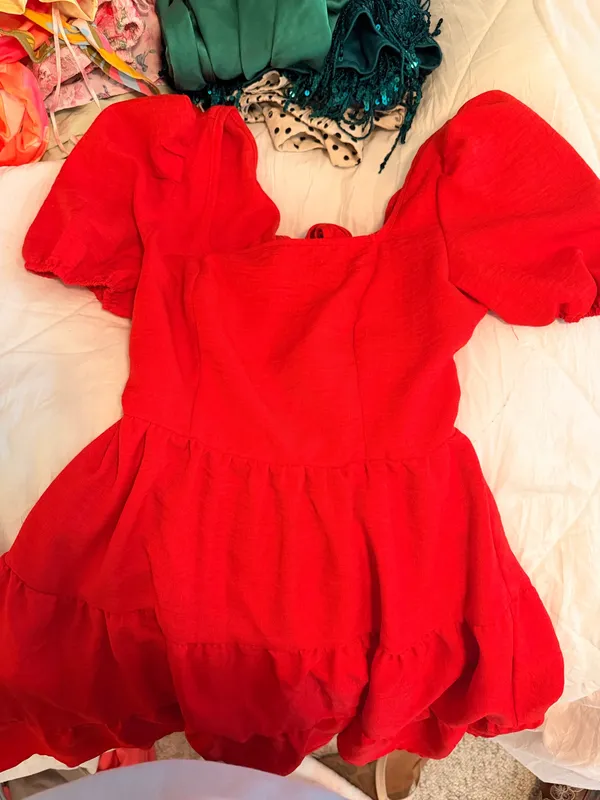 Red Shein Dress - Image 2