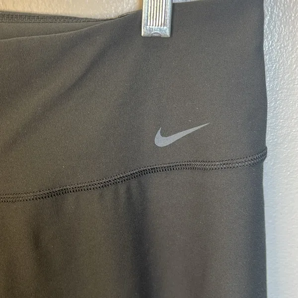 Nike Women's Dri-Fit Legend Classic Fit Leggings Wide Leg Black Size Medium‎ - Image 3