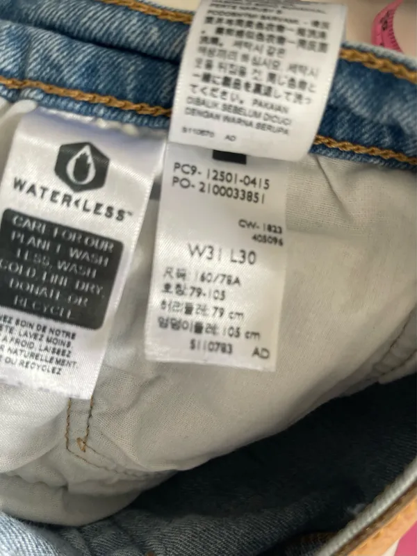 Levi’s Premium 501 Button Fly Straight Leg Jeans - Image 5