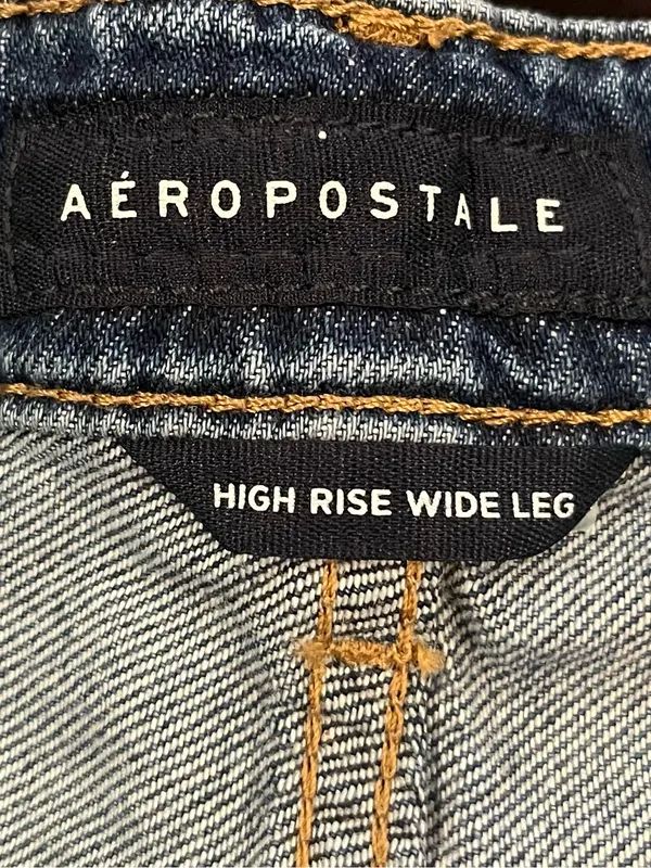 🌺Aeropostale High Rise Wide Leg Jeans Size 6🌺 - Image 6