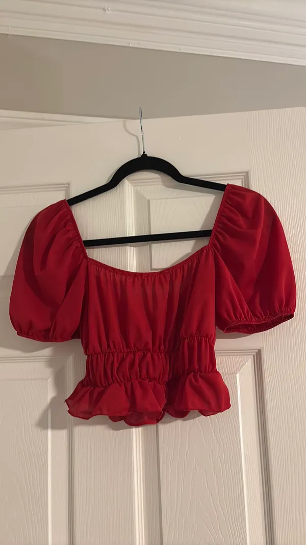 American Threads Crop Top - Image 3