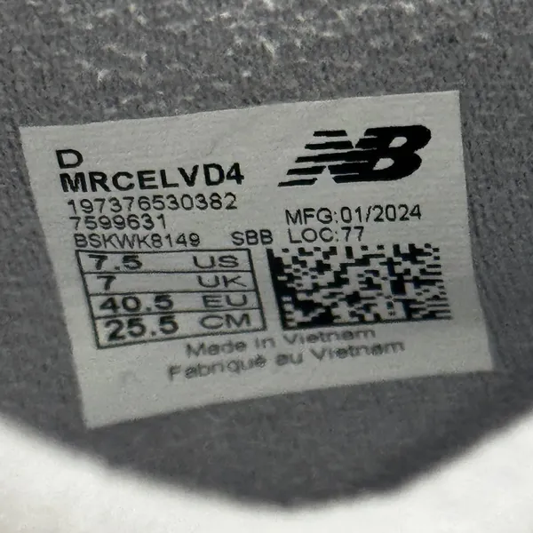 NEW District Vision New Balance Running MR CELV D4 Carbon Fiber M7.5 or W 9 - Image 10