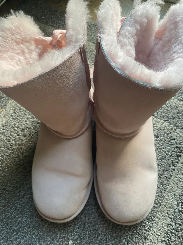 light pink customizable  bailey boots - Image 2