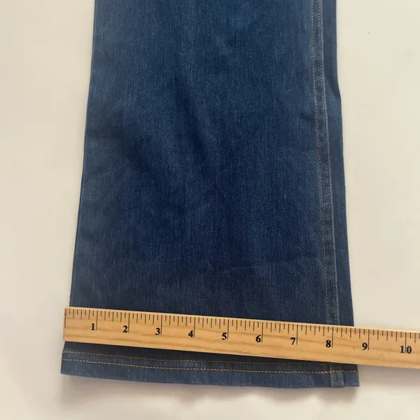 Halara Medium Petite Medium Wash Bootcut Stretch Jeans With Zipper Fly - Image 3