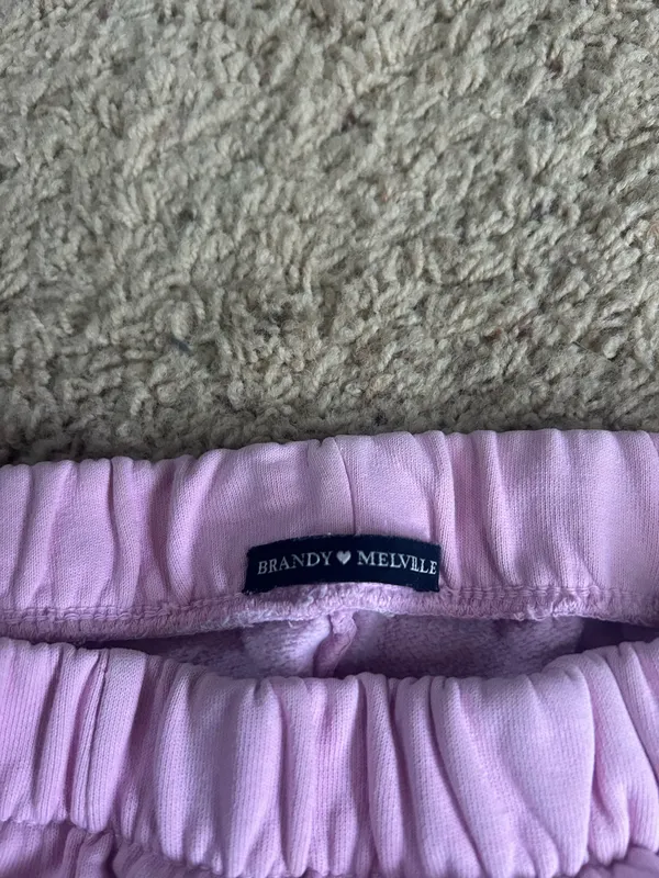 Brandy Melville Bubblegum Pink Sweatpants - Image 3