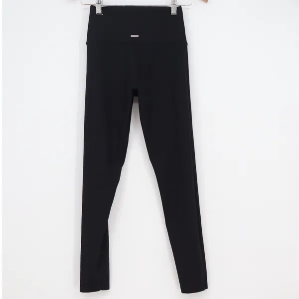 Aerie Chill Play Move Black High Waisted Athletic Leggings Womens Medium M - Image 4