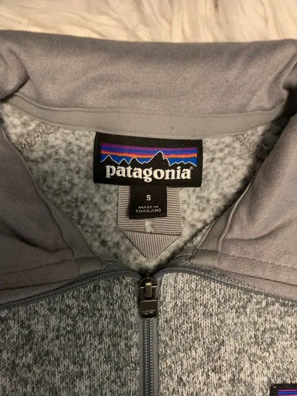 Patagonia Gray Patigonia Half-Zip Jacket - Image 3