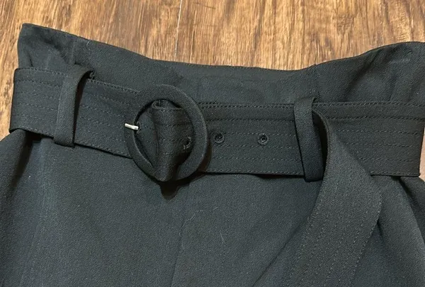 High Waist Belted Skort - Image 3