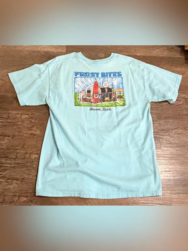 Gildan Ladies Florida Restaurant Graphic Tee - Image 4