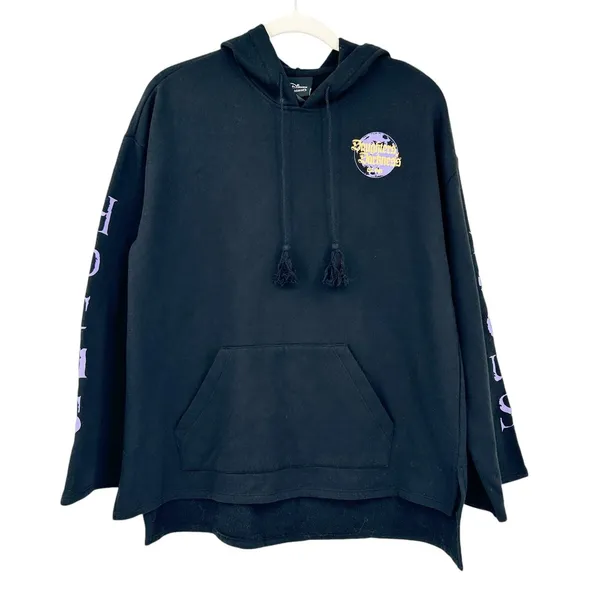 Her Universe Disney Womens Hocus Pocus Daughters of Darkness Goth Hoodie‎ Size M - Image 3