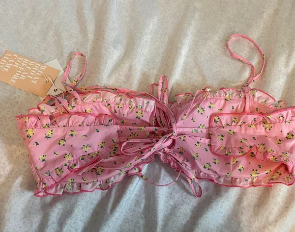Tiger Mist BNWT  pink floral top - Image 7