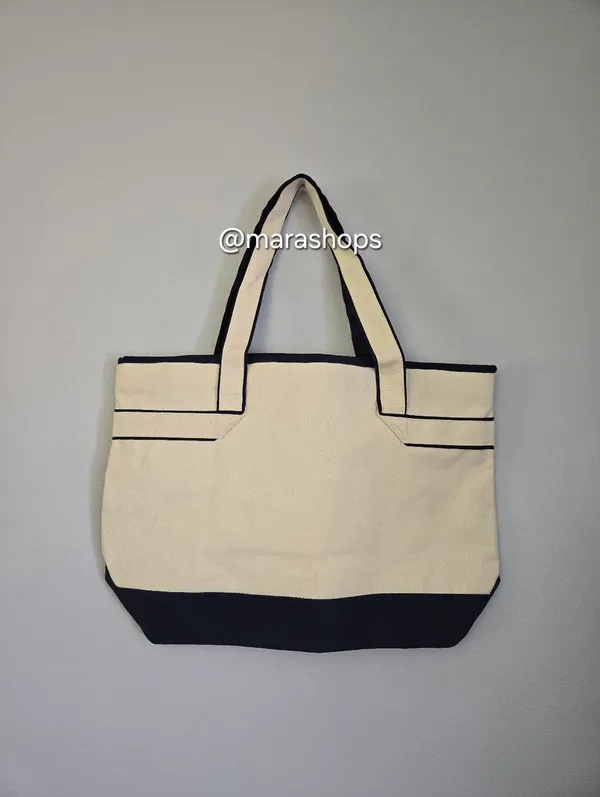 Vintage Tommy Hilfilger Canvas Tote Bag - Image 4