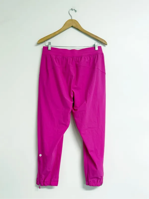 Lululemon Adapted State High-Rise Cropped Jogger Size 8 Sonic Pink - Image 2