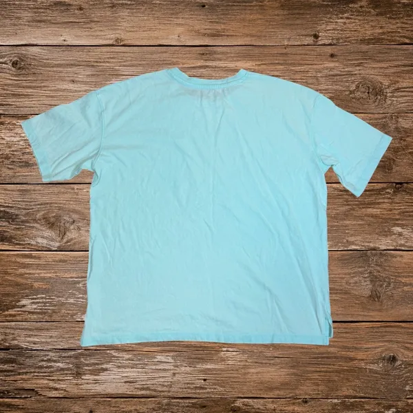 Disney World Iridescent Graphic T Shirt Disney Parks Aqua XS NWT - Image 2