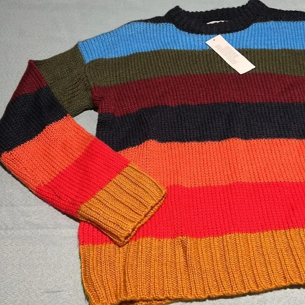 Urban Outfitters Bobby Boyfriend Striped Sweater D40‎ - Image 7