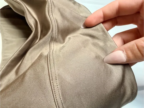 Lululemon Satin Spaghetti Strap Yoga Bra - Image 8