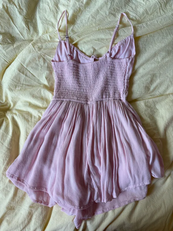 Hollister Pink Romper XS - Image 2