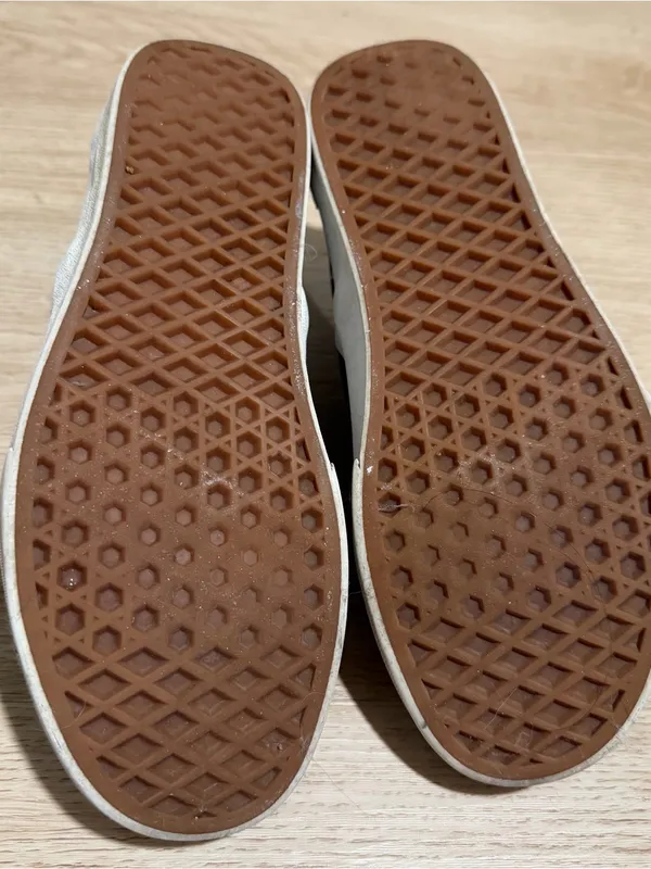 Vans Women's Black Slip-On Perforated Leather Loafers - Image 2