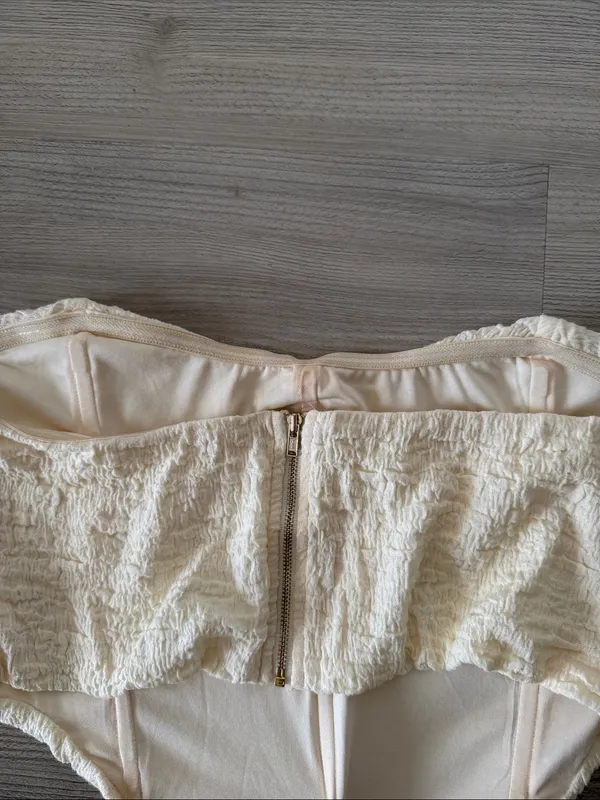 Sabo Skirt Gauze Corset Tube Top & Maxi Skirt - Image 8
