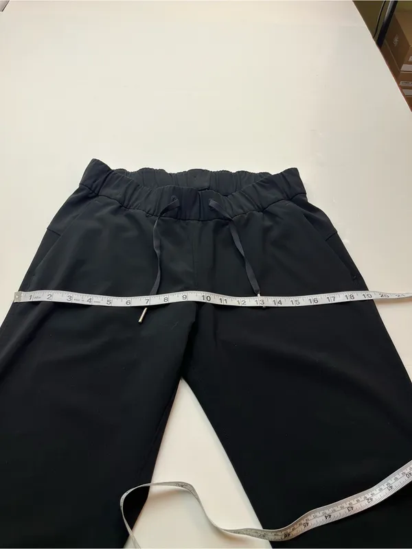 Lululemon On The Fly Pant Women Size 6 Black Stretch Pull-on Athletic Athleisure - Image 6