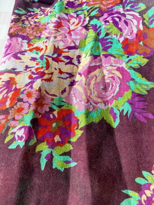 Floral Scarf Multi - Image 4