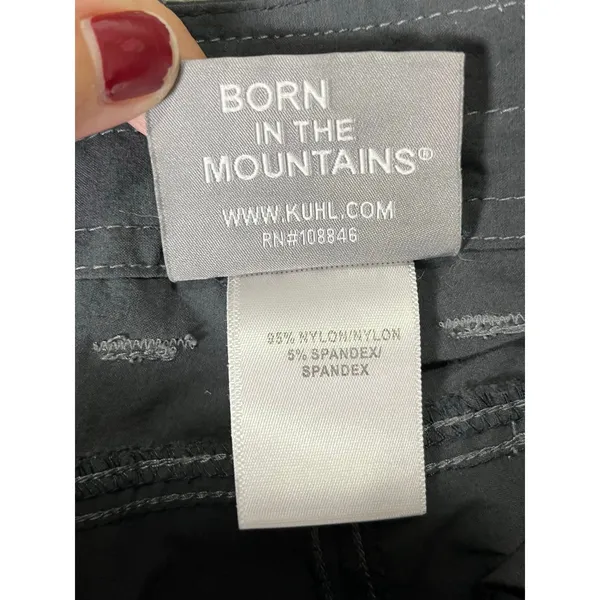 KUHL Womens' Grey Splash Cargo Hiking Pants Lightweight Outdoor Trail Trousers 4 - Image 6