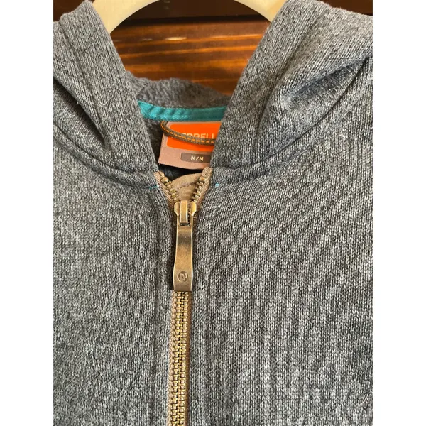 Merrell Delilah hooded fleece sweater jacket M - Image 3
