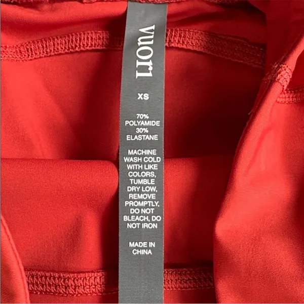 NWT Vuori Stride Leggings Poppy Size XS - Image 7