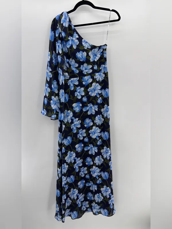 Sachin & Babi Keely Gown Ocean Blue Magnolia - Image 4