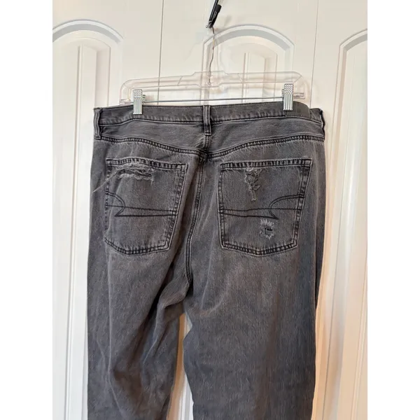 American Eagle Black 90's Bootcut Jeans Size 16 - Image 5