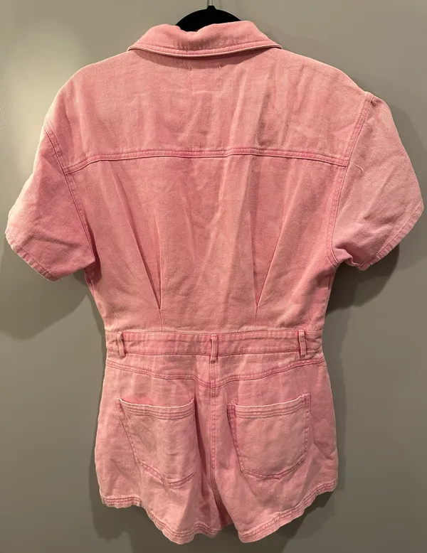 Le lis Pink Cowgirl Romper - Image 3