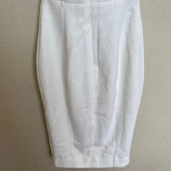 House of CB 'Bianca' White Feather Strapless‎ Dress NWOT size XS - Image 11