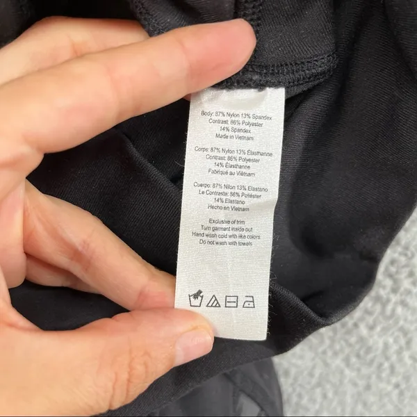 Alo High-Waist Moto Legging Black size XS - Image 6