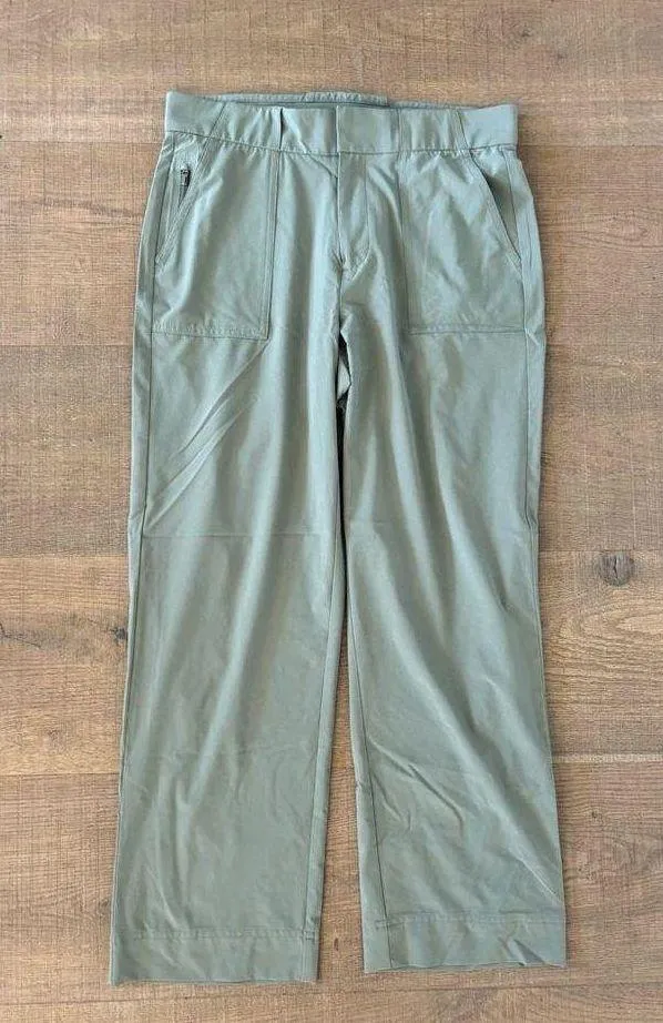athleta tribeca utility crop laurel olive pants - Image 3