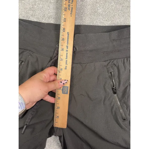 athleta Trekkie Mid Rise Legacy Jogger 4 Gray Ripstop - Image 9