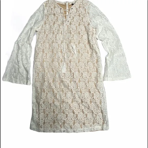 Alison Andrew’s White Lace Dress Medium New NWT‎ - Image 4