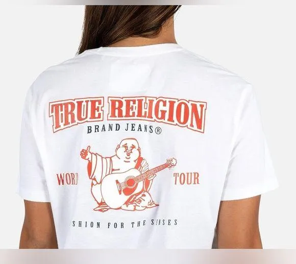 NWOT True Religion V-Neck Tee - Image 3