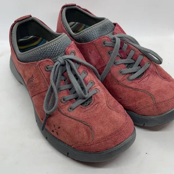 Dansko Elisa Maroon Suede Oxford Sneakers 37 Confort - Image 2